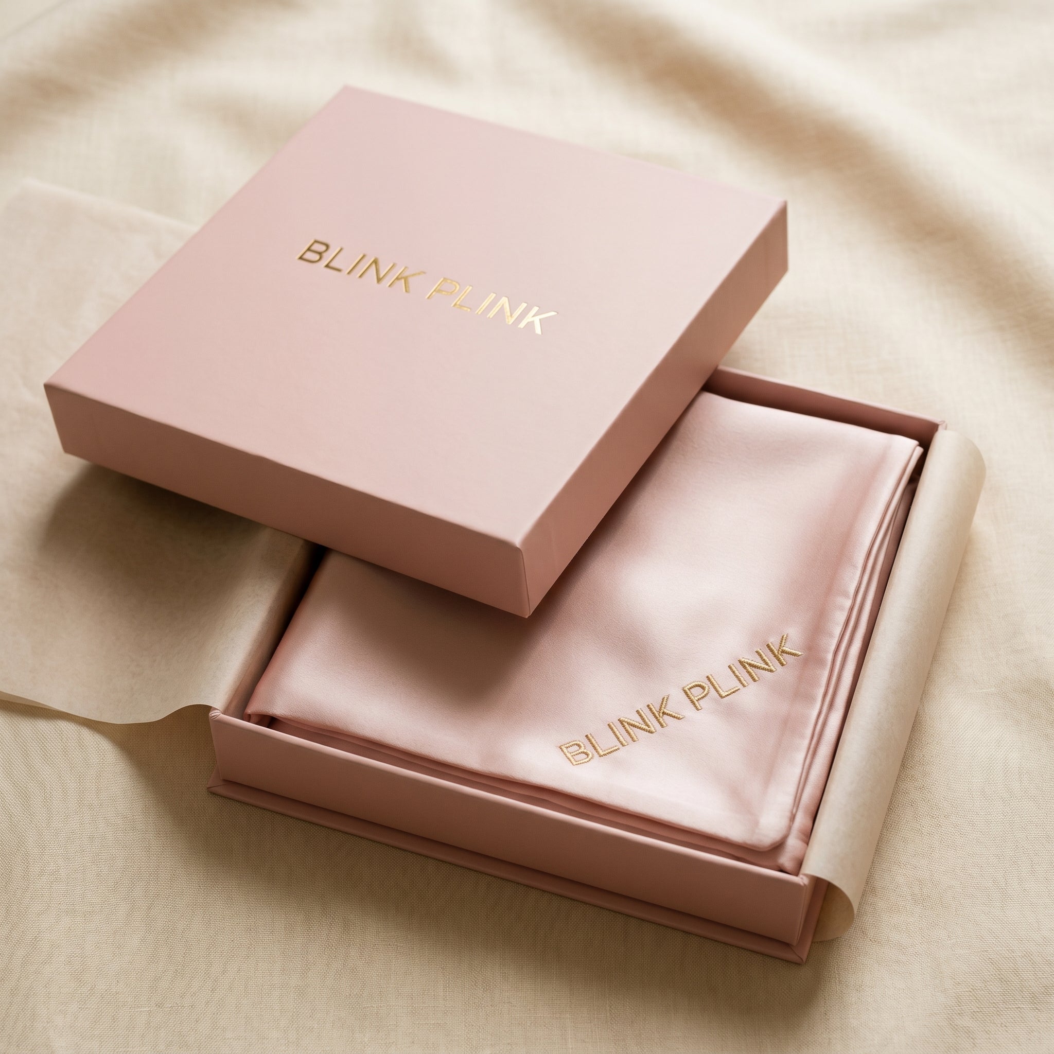 BLINK PLINK Silk Pillowcase